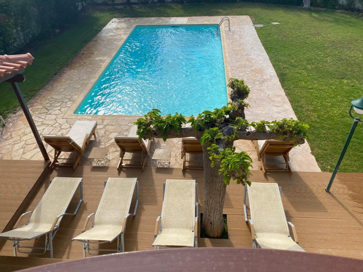 Relaxing Villa With Swimming Pool And Garden Agios Georgios  Esterno foto