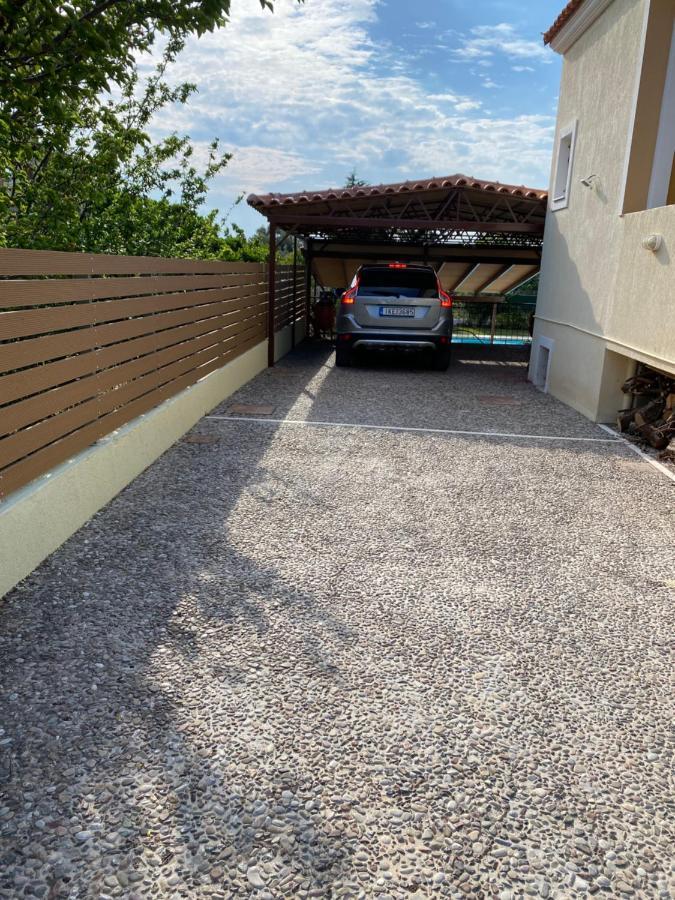 Relaxing Villa With Swimming Pool And Garden Agios Georgios  Esterno foto