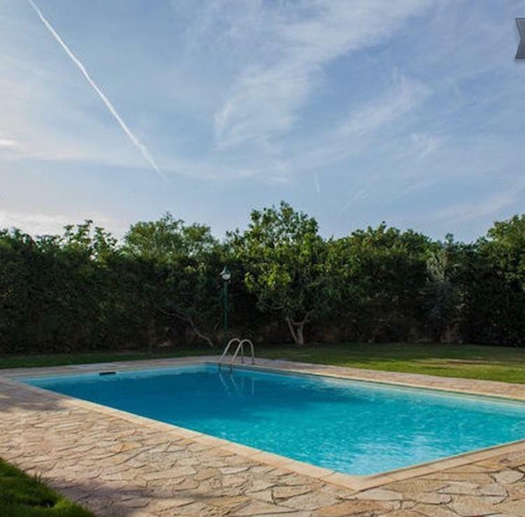 Relaxing Villa With Swimming Pool And Garden Agios Georgios  Esterno foto